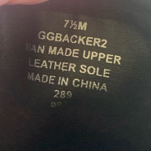 G by Guess Black & Gold Quilted Sneakers Size: 7.5 - Picture 12 of 14